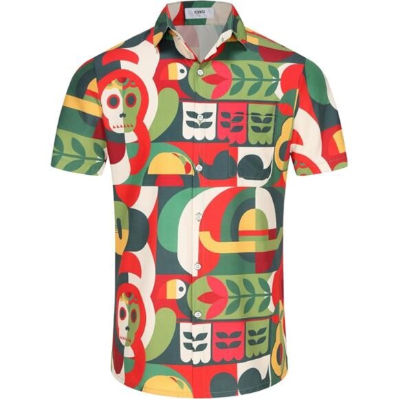 Mexico Shirt for Men Mexican Print - Picture 3 of 6